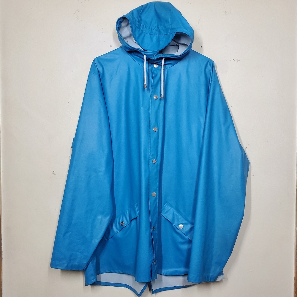 Rains Long Jacket Raincoat size L/XL